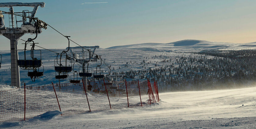 Pistencheck in Finnisch Lappland