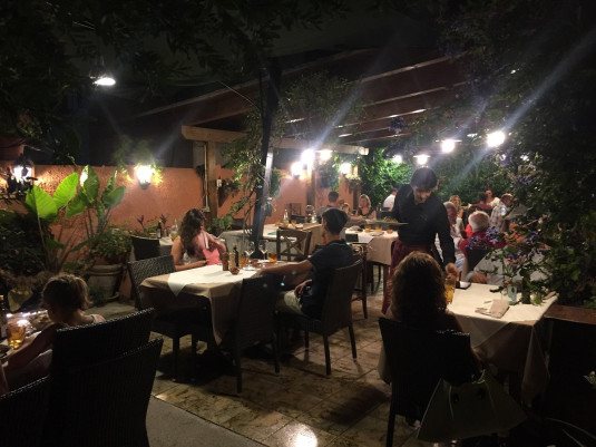 Das Restaurant La Botte Gaia