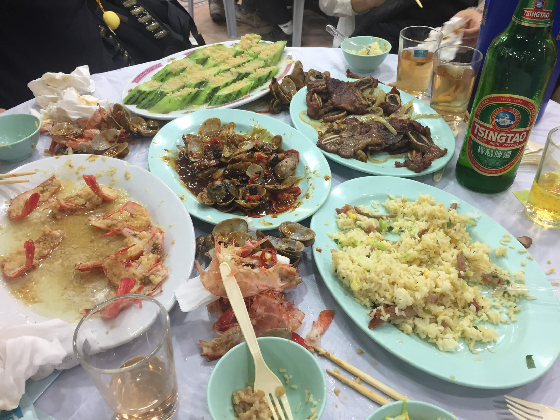 hongkong china essen markt streetfood