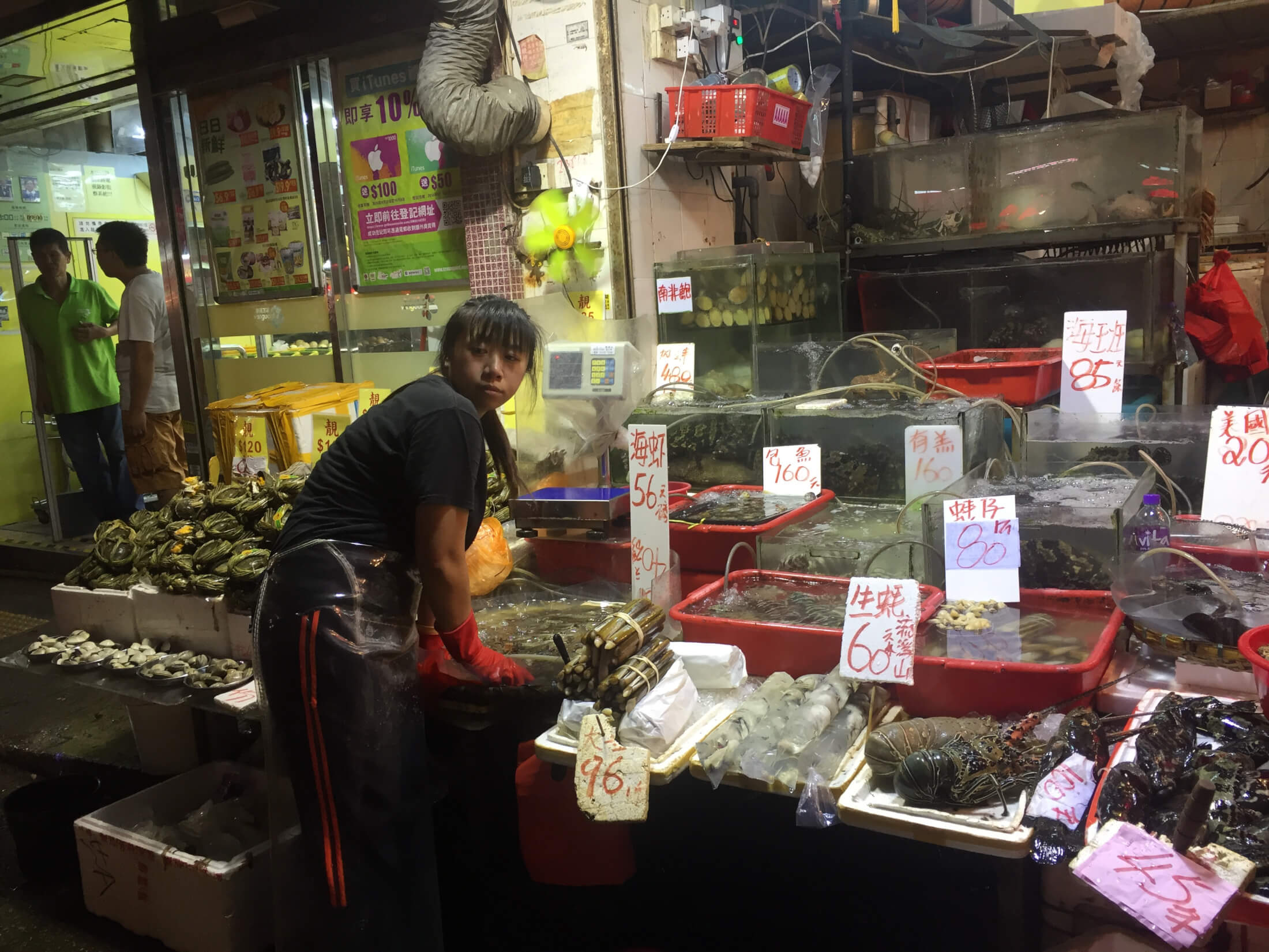 hongkong food markt essen strassenmarkt