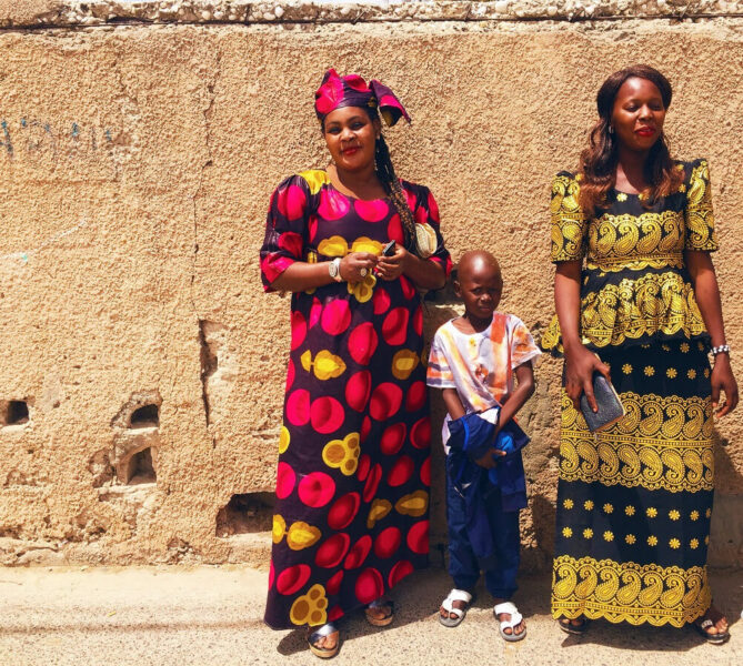 Senegal Frauen Kleider